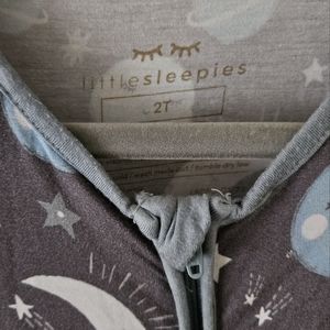 Moons and Stars Little Sleepies PJs